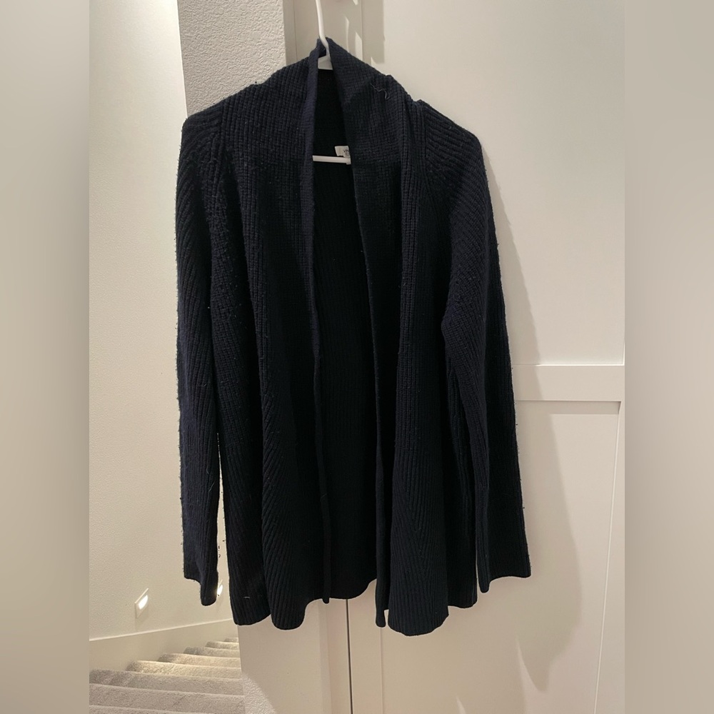 Cardigan Vince size M black/blue
